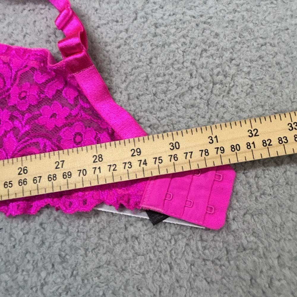 Smart & Sexy Bra 44DD T-Shirt Bra  Hot Pink Underwire Bra - Picture 5 of 9